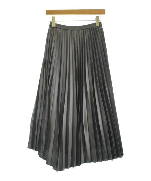 PLST（プラステ）ロング・マキシ丈スカート グレー サイズ:M レディース/2200671655013