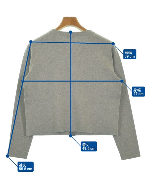 PLST（プラステ）カーディガン グレー サイズ:S レディース/2200671655037
