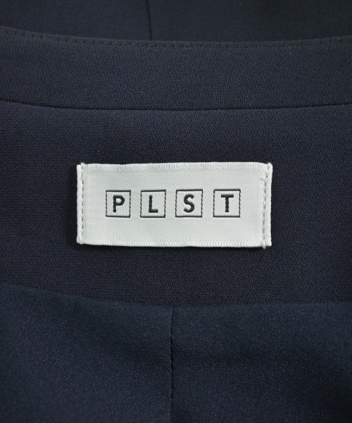 PLST（プラステ）ノーカラージャケット 紺 サイズ:M レディース/2200671353018