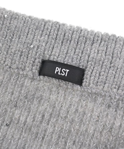 PLST（プラステ）マフラー グレー サイズ:- レディース/2200672424106