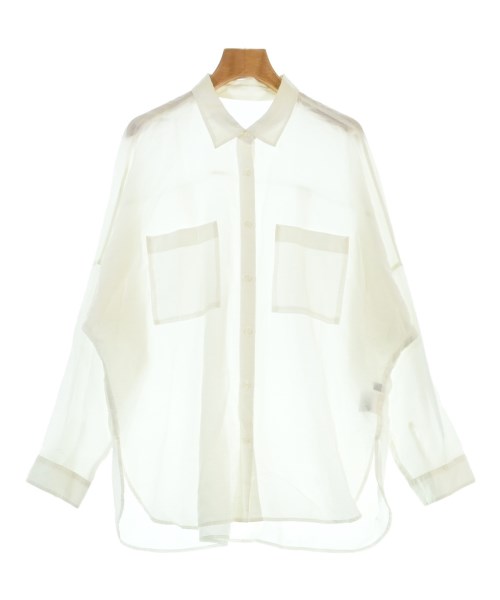 PLST(プラステ)カジュアルシャツ 白 サイズ:L/2200676288056