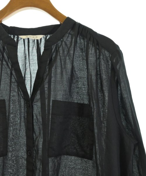 PLST（プラステ）シャツワンピース 黒 サイズ:S レディース/2200676348033