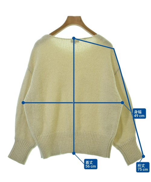 PLST（プラステ）ニット・セーター 白 サイズ:S レディース/2200675922104