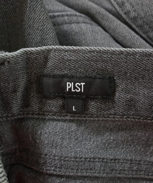 PLST（プラステ）デニムパンツ グレー サイズ:L レディース/2200655630104