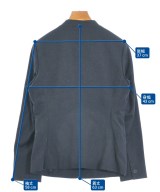 PLST（プラステ）ノーカラージャケット 紺 サイズ:M レディース/2200670926077