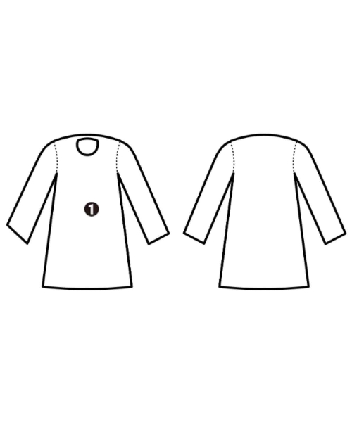 PLST（プラステ）シャツワンピース 青 サイズ:S レディース/2200673598028