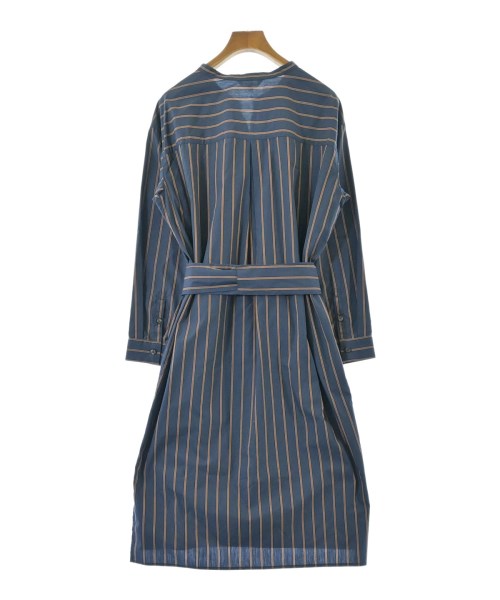 PLST（プラステ）シャツワンピース 青 サイズ:S レディース/2200673598028