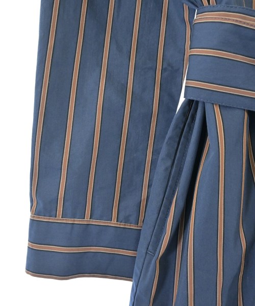 PLST（プラステ）シャツワンピース 青 サイズ:S レディース/2200673598028