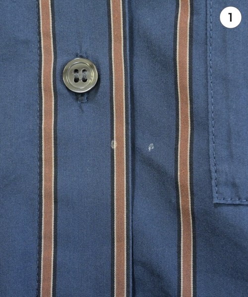 PLST（プラステ）シャツワンピース 青 サイズ:S レディース/2200673598028