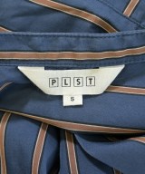 PLST（プラステ）シャツワンピース 青 サイズ:S レディース/2200673598028