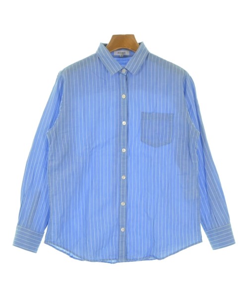 PLST(プラステ)カジュアルシャツ 青 サイズ:M/2200677714400