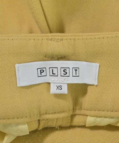 PLST（プラステ）スラックス 黄 サイズ:XS レディース/2200674692053