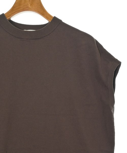 PLST（プラステ）ベスト/ノースリーブ 茶 サイズ:S レディース/2200676453034