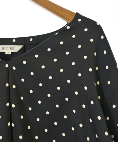 PLST（プラステ）ブラウス 黒 サイズ:M レディース/2200672391026