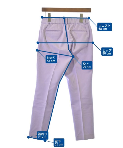 PLST（プラステ）スラックス 紫 サイズ:S レディース/2200674984028