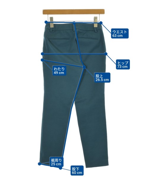 PLST（プラステ）スラックス 青 サイズ:XXS レディース/2200676545029