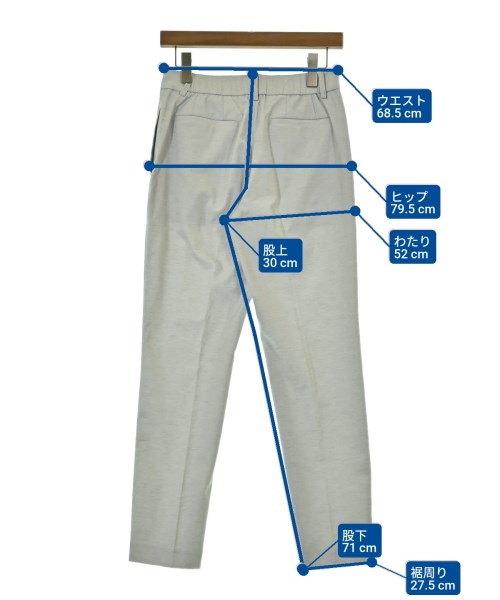 PLST（プラステ）スラックス 白 サイズ:M レディース/2200675026024