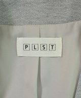 PLST（プラステ）ノーカラージャケット グレー サイズ:L レディース/2200672710025