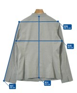 PLST（プラステ）ノーカラージャケット グレー サイズ:L レディース/2200672710025