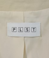 PLST（プラステ）ノーカラージャケット ベージュ サイズ:S レディース/2200687773121