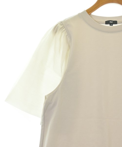 PLST（プラステ）Tシャツ・カットソー ベージュ サイズ:M レディース/2200692074152