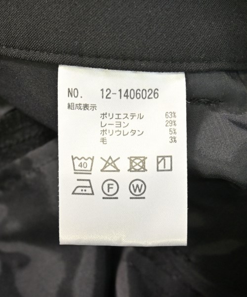 PLST（プラステ）スラックス 黒 サイズ:XXS レディース/2200699268028