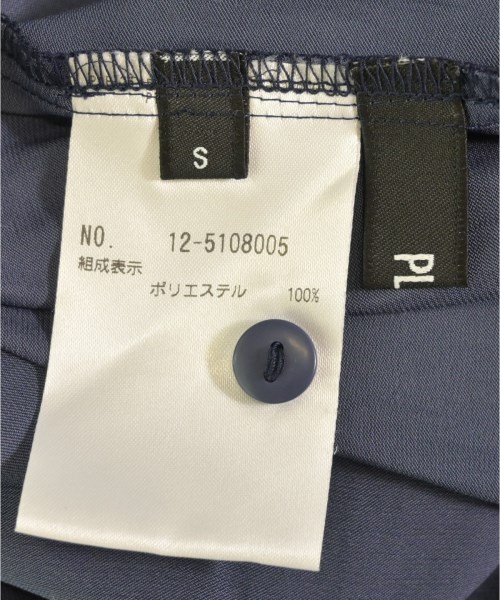 PLST（プラステ）ブラウス 紺 サイズ:S レディース/2200697000064