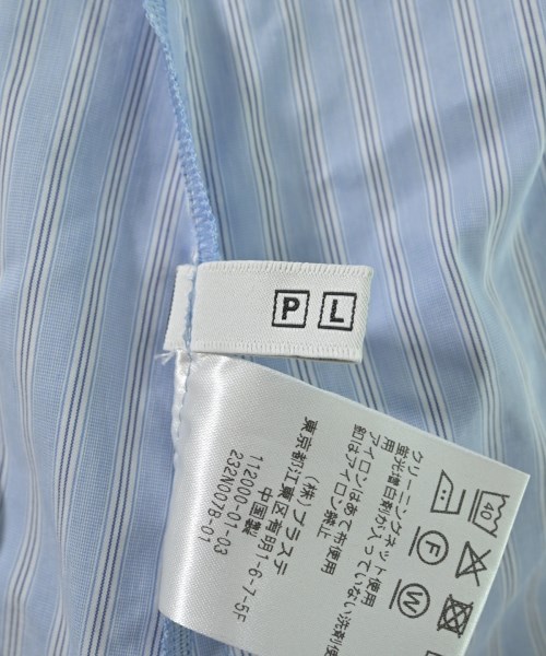 PLST（プラステ）ブラウス 青 サイズ:M レディース/2200650524088