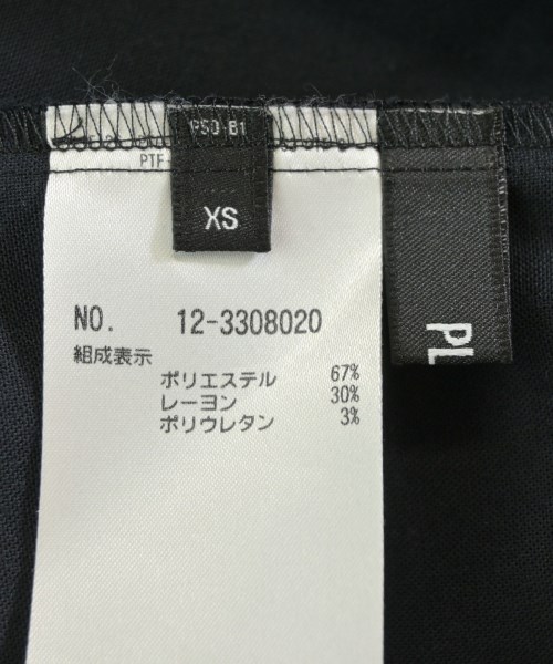 PLST（プラステ）ブラウス 黒 サイズ:XS レディース/2200654942048