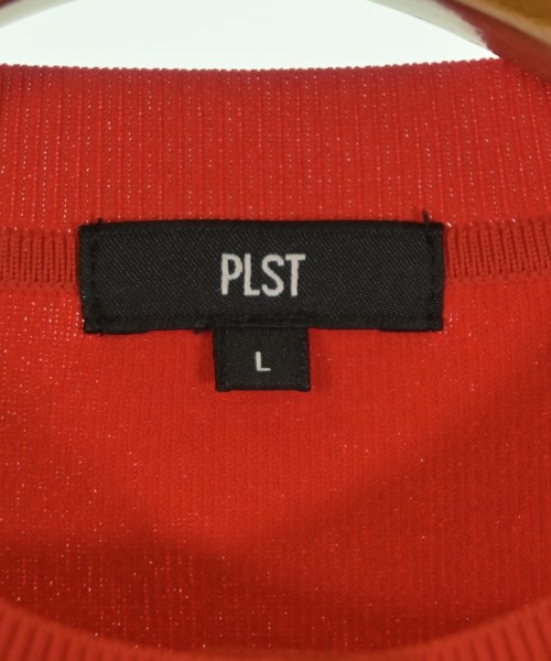 PLST（プラステ）カーディガン 赤 サイズ:L レディース/2200647716052