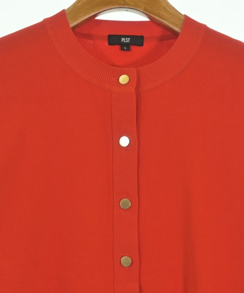 PLST（プラステ）カーディガン 赤 サイズ:L レディース/2200647716052