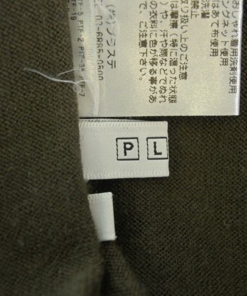 PLST（プラステ）ニット・セーター カーキ サイズ:M レディース/2200646483023