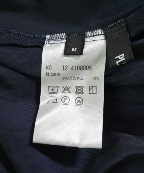 PLST（プラステ）ブラウス 紺 サイズ:M レディース/2200646483061