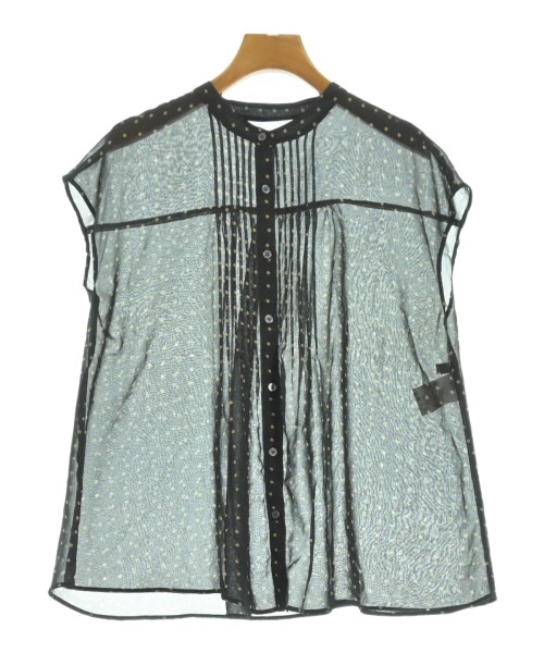 PLST(プラステ)ブラウス 黒 サイズ:M/2200646483078