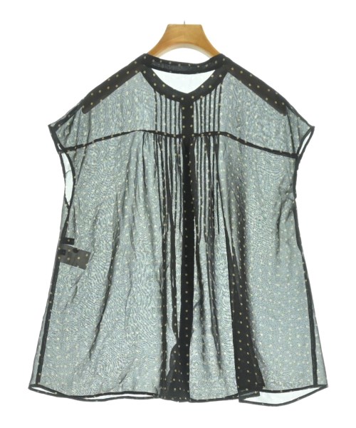 PLST（プラステ）ブラウス 黒 サイズ:M レディース/2200646483078