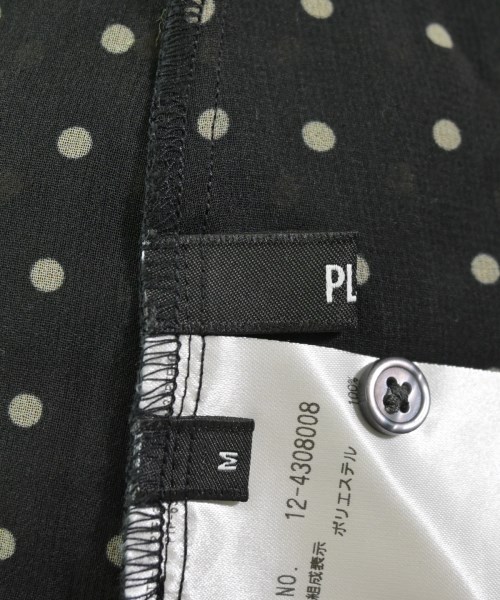 PLST（プラステ）ブラウス 黒 サイズ:M レディース/2200646483078