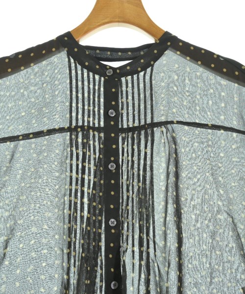 PLST（プラステ）ブラウス 黒 サイズ:M レディース/2200646483078