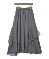 PLST（プラステ）ロング・マキシ丈スカート グレー サイズ:M レディース/2200649477050