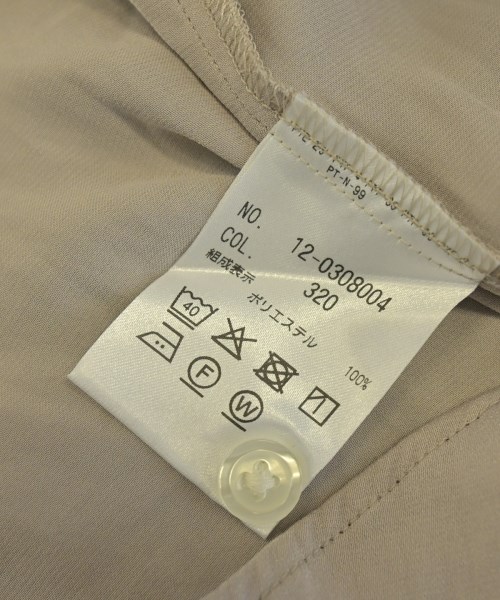 PLST（プラステ）カジュアルシャツ ベージュ サイズ:M レディース/2200650871090