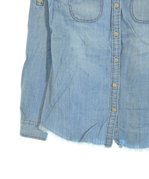 PLST（プラステ）カジュアルシャツ 青 サイズ:2(M位) レディース/2200650871106