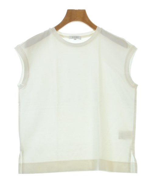 PLST(プラステ)ノースリーブ 白 サイズ:S/2200656932085