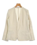 PLST（プラステ）ノーカラージャケット ベージュ サイズ:M レディース/2200650936034