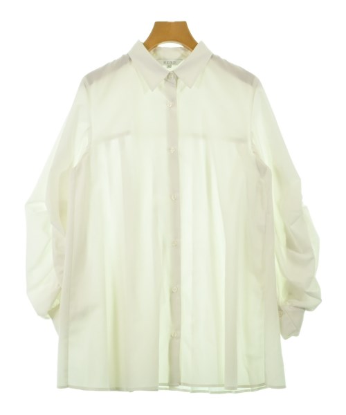 PLST(プラステ)ブラウス 白 サイズ:S/2200654027219