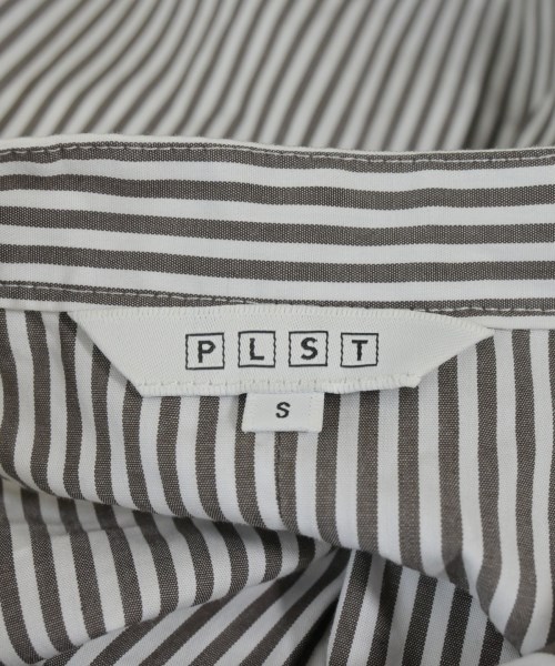 PLST（プラステ）シャツワンピース 白 サイズ:S レディース/2200659995032