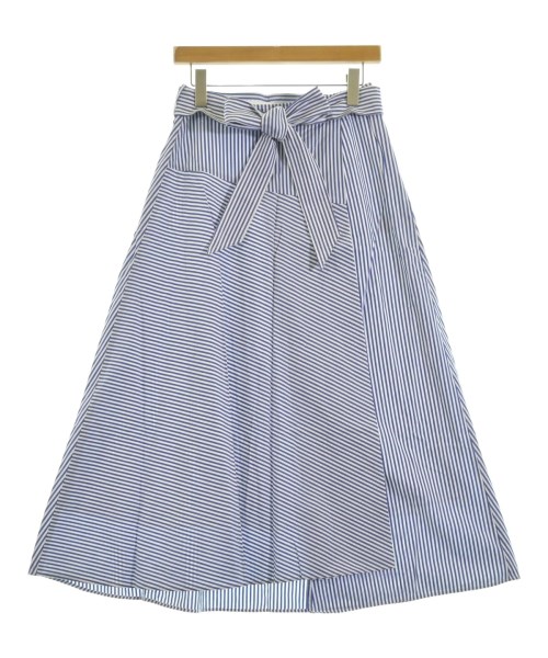 PLST(プラステ)ロング・マキシ丈スカート 白 サイズ:S/2200660375038