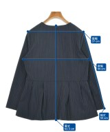 PLST（プラステ）ブラウス 紺 サイズ:S レディース/2200658718045