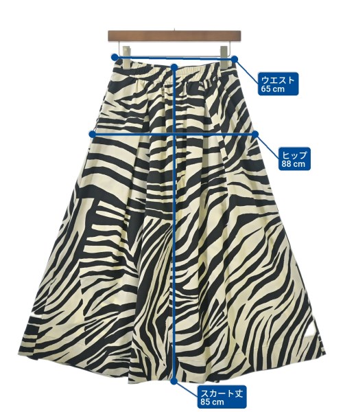 PLST（プラステ）ロング・マキシ丈スカート 白 サイズ:M レディース/2200654999059