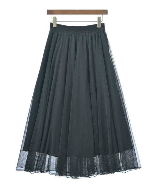 PLST(プラステ)ロング・マキシ丈スカート グレー サイズ:M/2200654999066