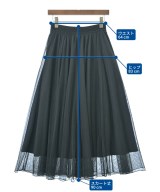 PLST（プラステ）ロング・マキシ丈スカート グレー サイズ:M レディース/2200654999066