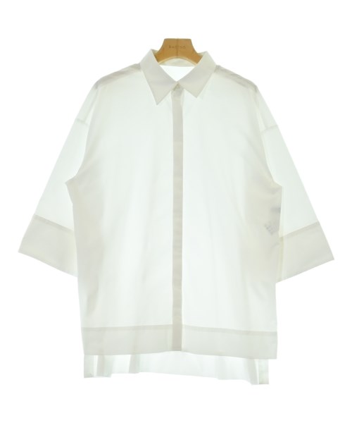 PLST(プラステ)カジュアルシャツ 白 サイズ:M/2200654999264